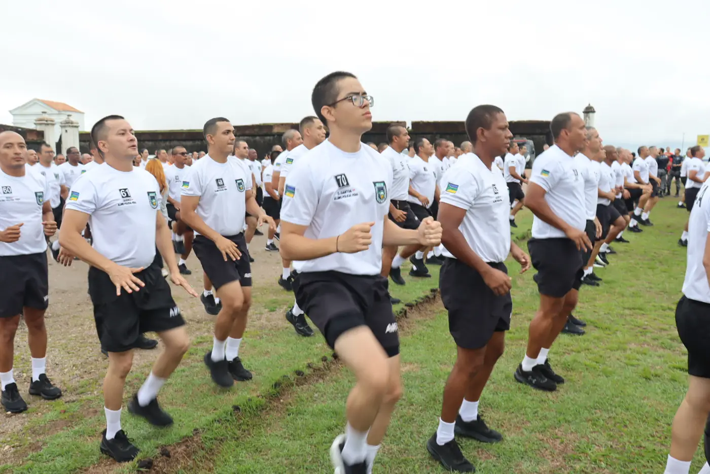 'Corridão' dos alunos do Curso de Formação do Iapen