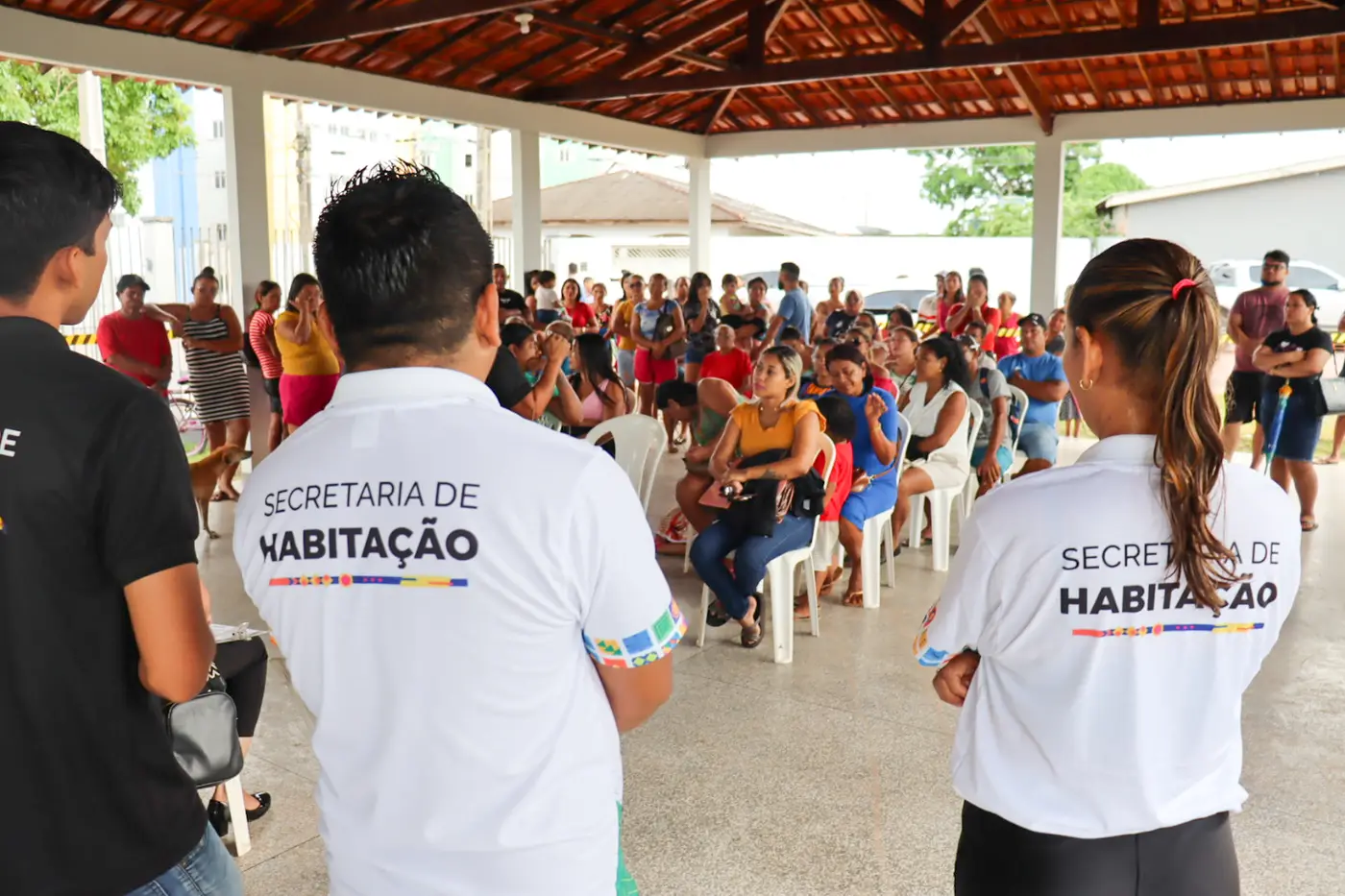 Governo do Amapá realiza processo de vistoria com famílias dos apartamentos do Residencial Nelson dos Anjos, em Macapá