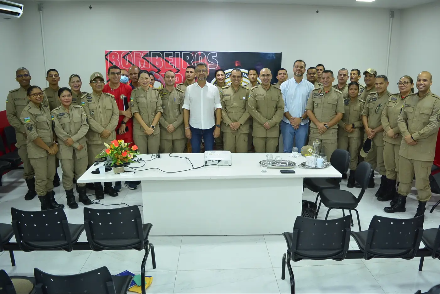Reunião com Diretoria de Segurança Contra Incêndio e Pânico (DISCIP) CBMAP