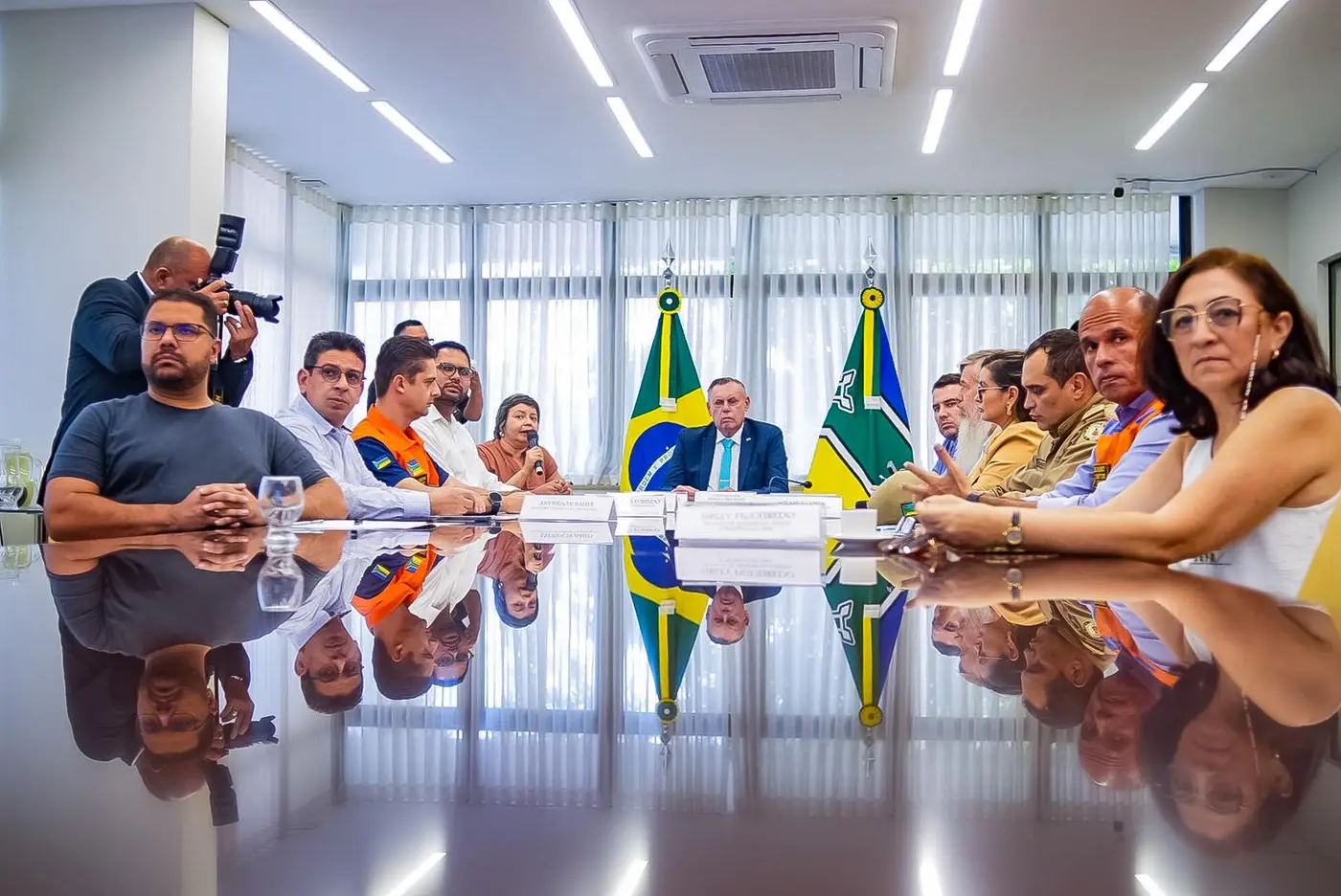 Comitê de Crise e Respostas Rápidas apresenta ao governador resultados das últimas ações em relação ao rompimento de barramento no Rio Cupixi
