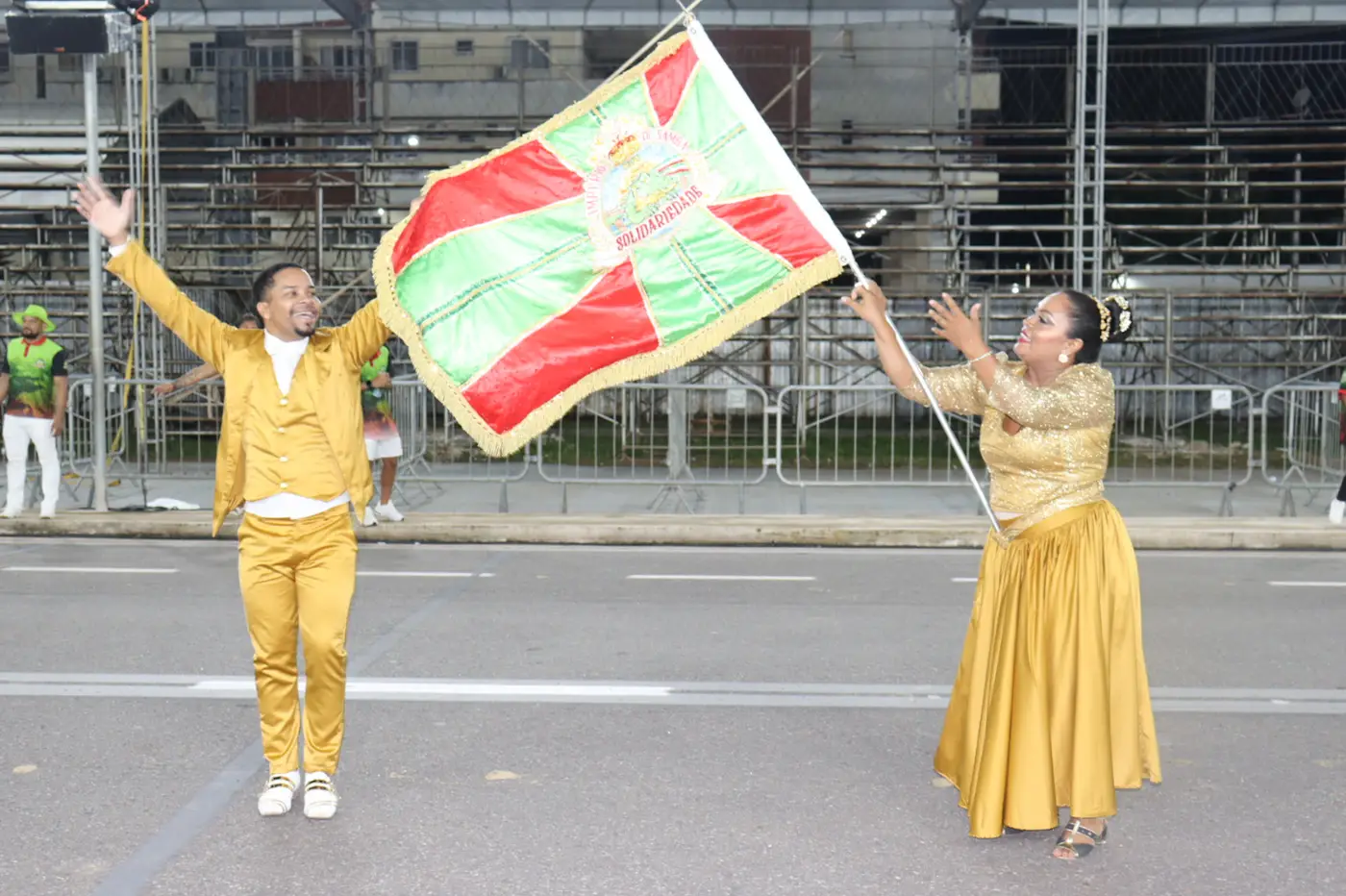 Ensaio Técnico - Associação Recreativa Império de Samba Solidariedade e Grêmio Recreativo Cultura Academia de Samba Unidos do Buritizal