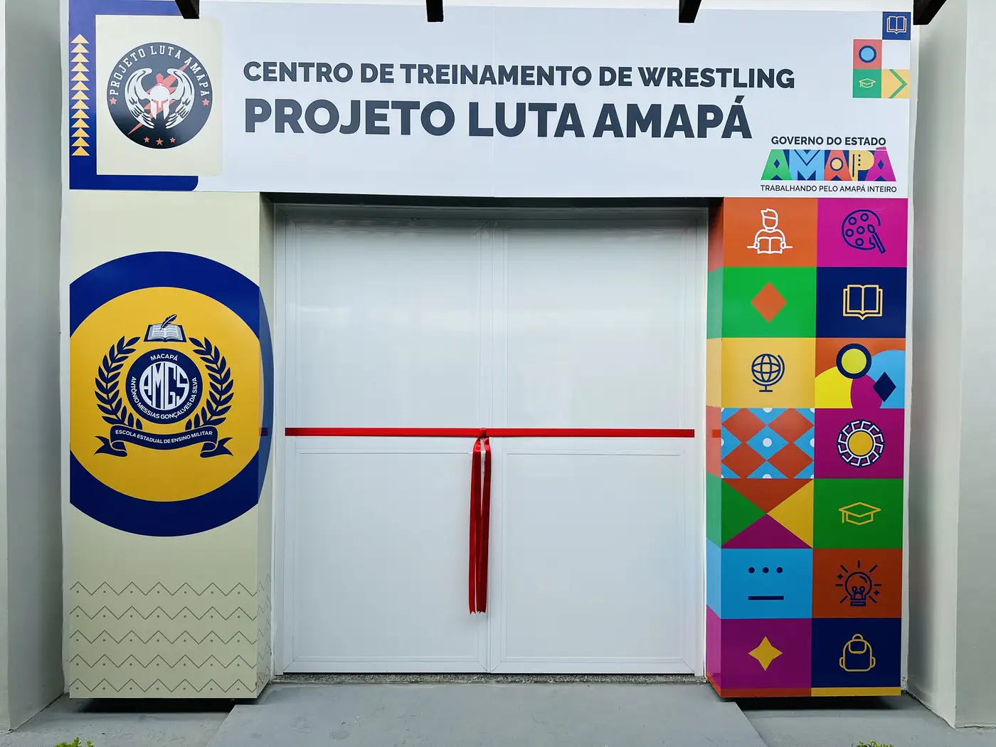 Entrega do Centro de Treinamento de Wrestling