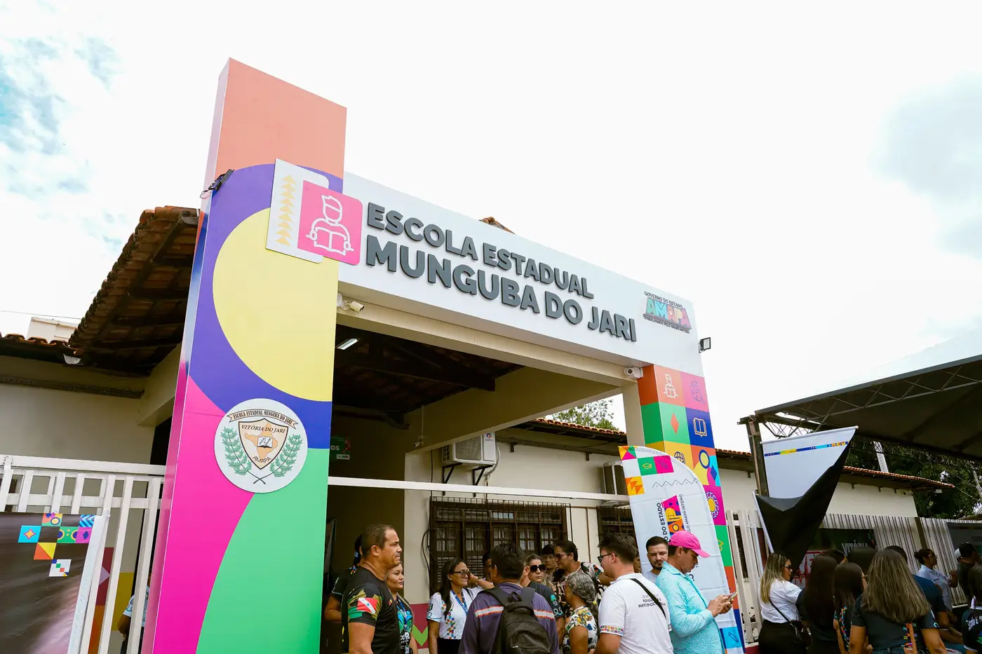 Governo do Amapá entrega reforma e adaptação da Escola estadual Munguba em Vitória do Jari