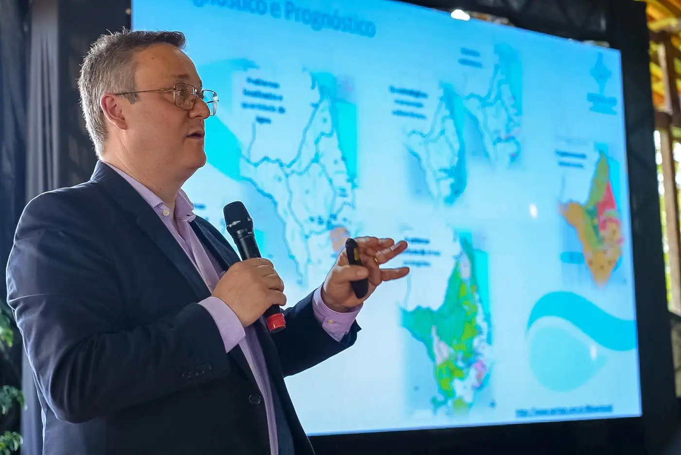 Lançamento do Plano Estadual de Recursos Hídricos