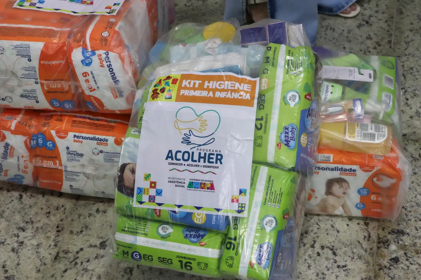 Governo do Amapá realiza Lançamento do Kit de Higiene Pessoal da Primeira Infância