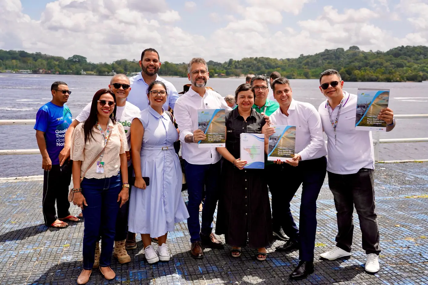 Lançamento do Plano Diretor da Bacia do Rio Araguari em Ferreira Gomes