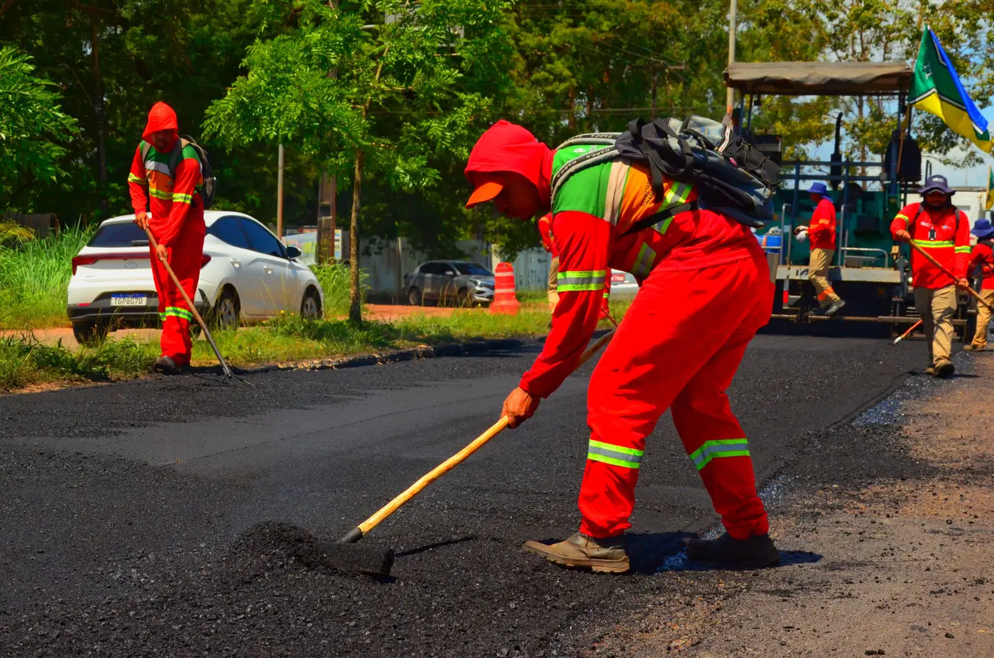Requalificação da Rodovia Josmar Chaves Pinto (AP-010) Pavimentação Asfáltica e demais serviços - Trecho Inicial próximo a Rotatória do Universidade