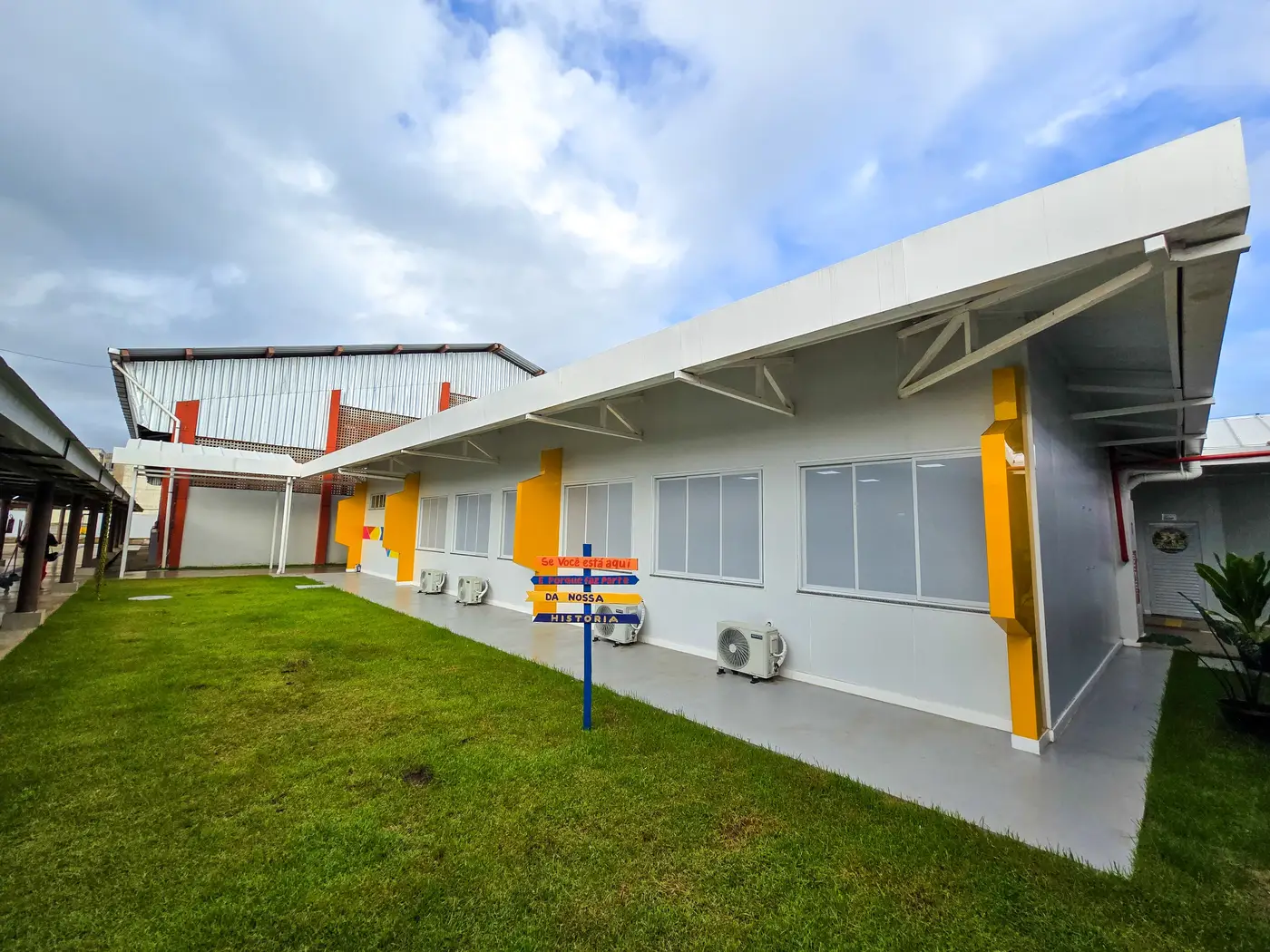 Visita na Escola Professor Carlos Alberto Viana no Residencial Miracema