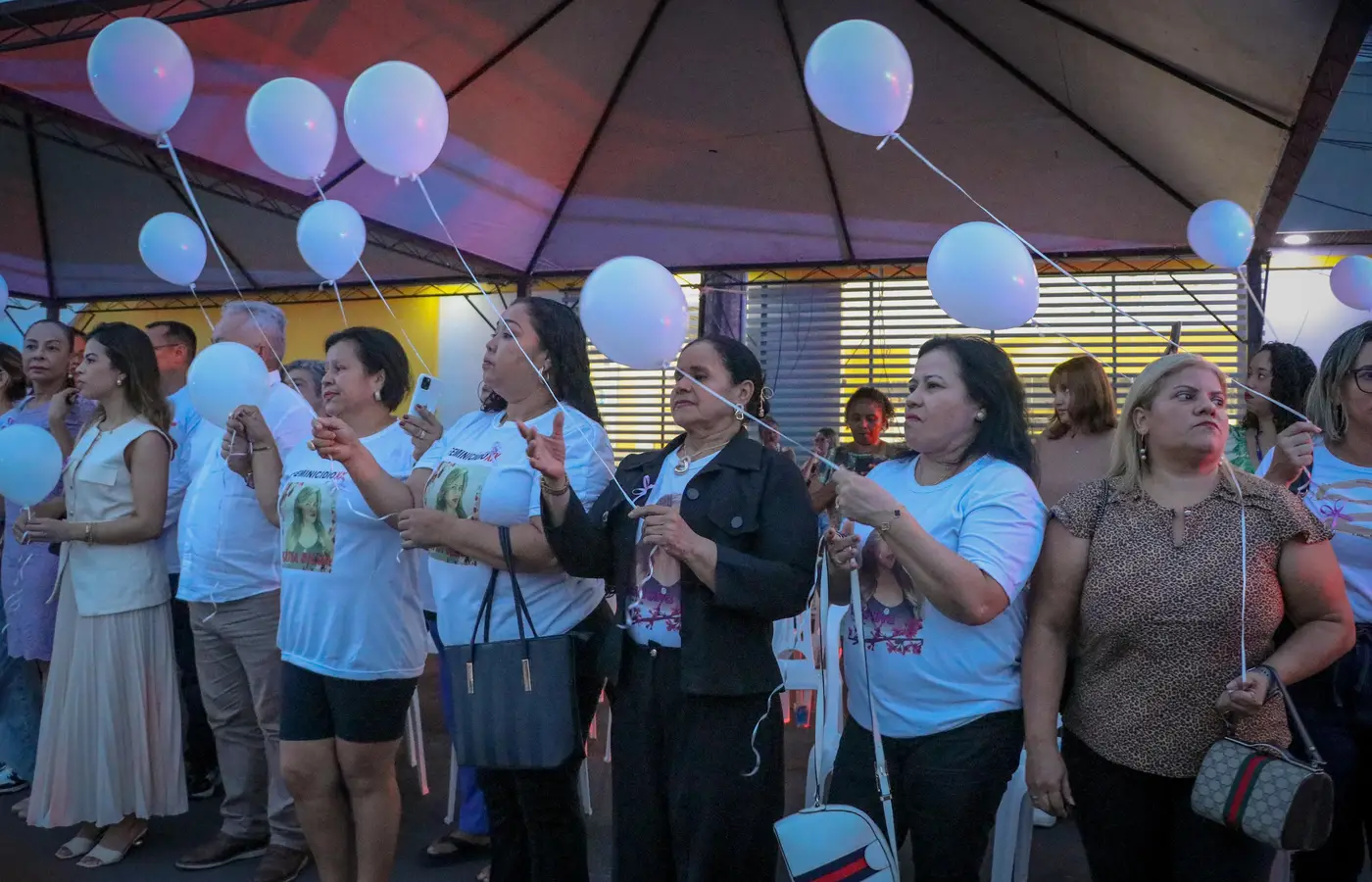 Abraça Mulher - Ato Símbolo em Homenagem ás Vitimas de Feminicídio na Delegacia das Mulheres