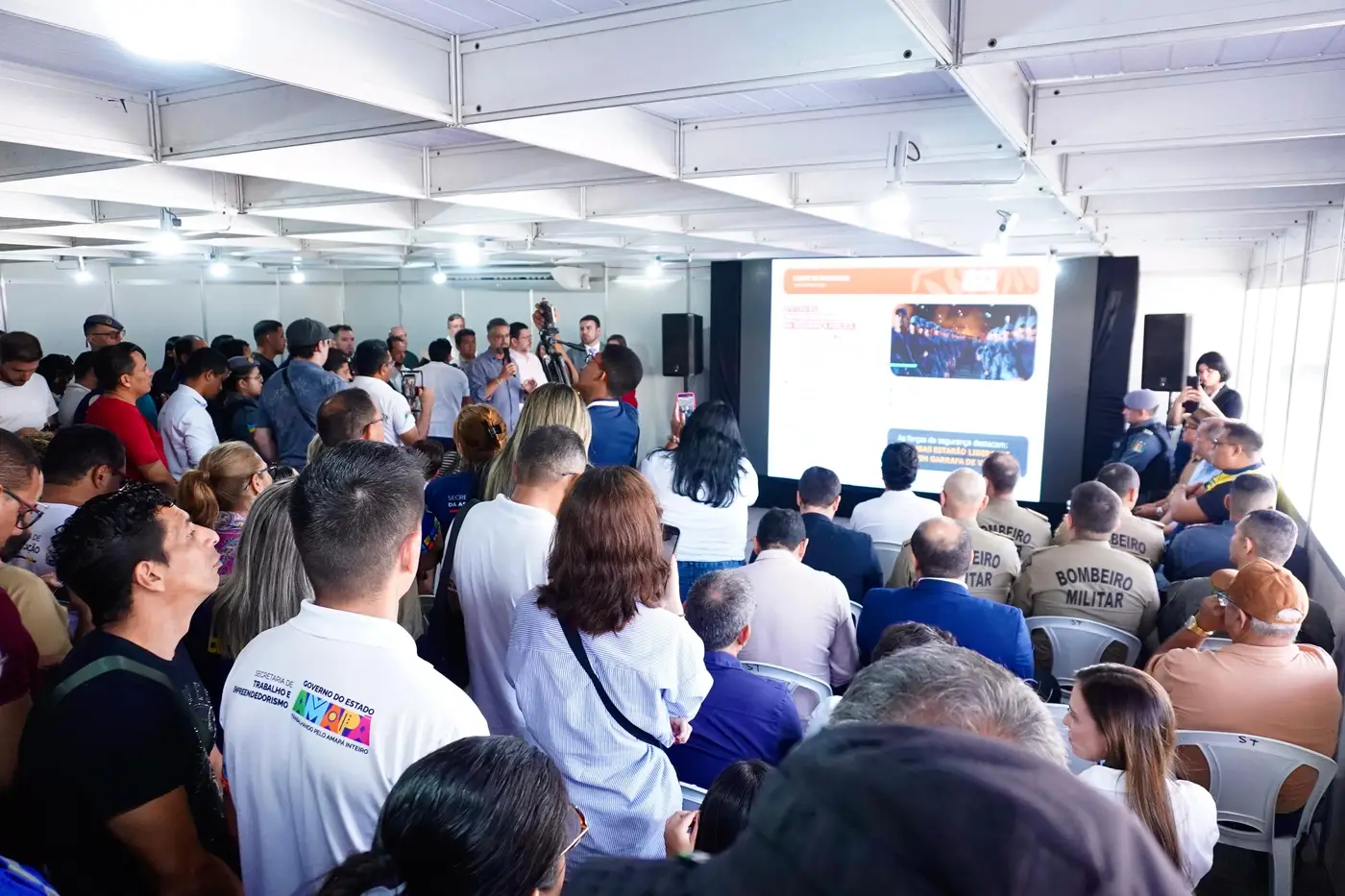 Coletiva de Apresentação dos Planos Estratégicos de Segurança, Transito e Inclusão da 54ª Expofeira