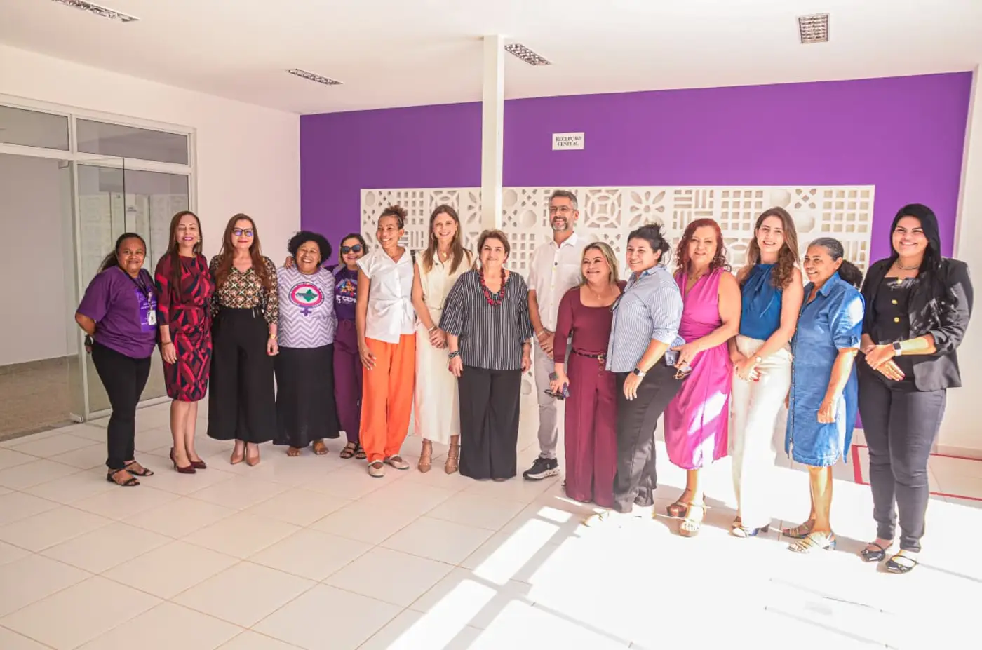Visita nas Dependência da Casa da Mulher Brasileira - Ministra Márcia Lopes