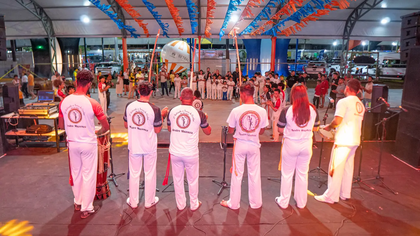 54ª Expofeira - Apresentação de Capoeira - Palco das Expressões Afro
