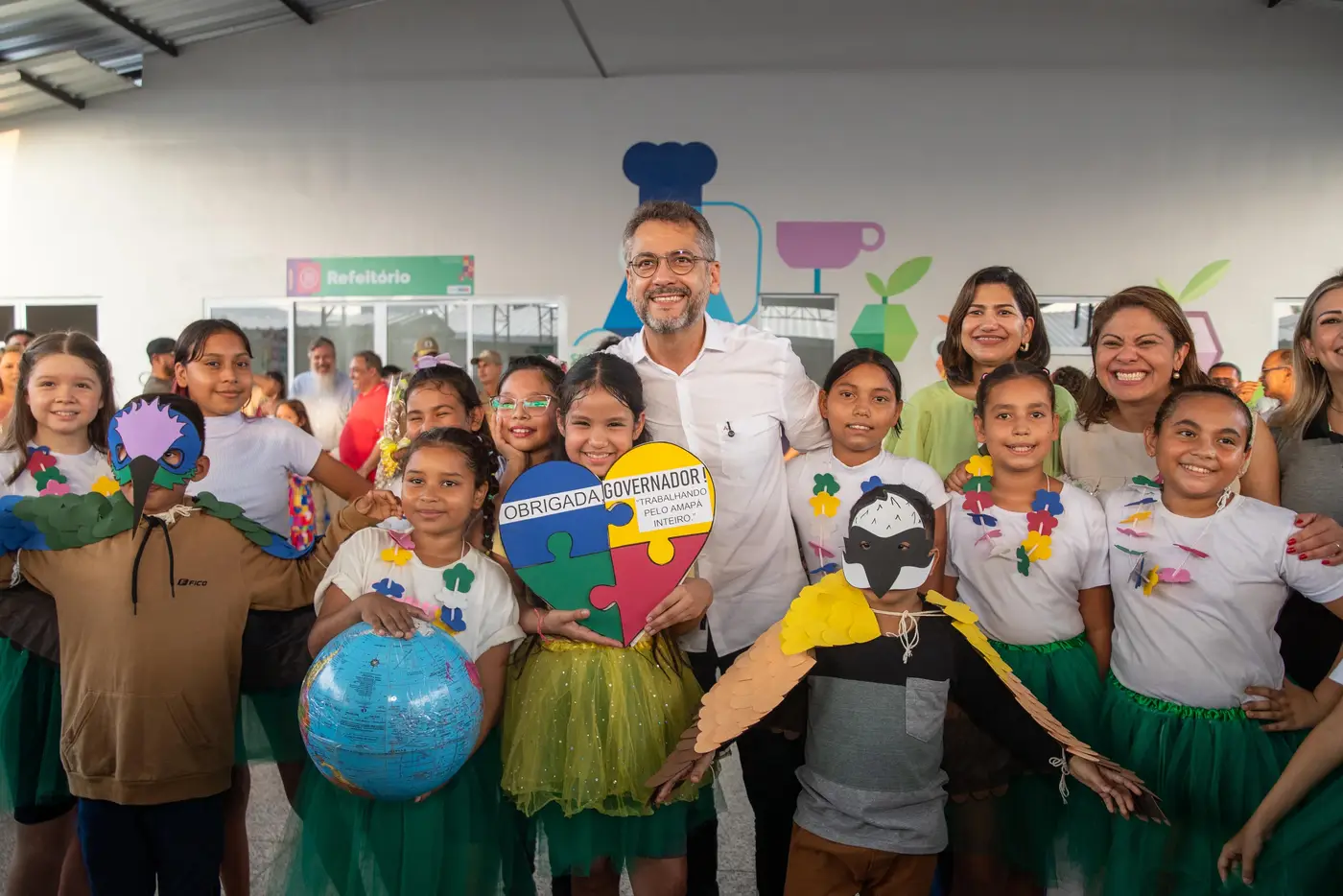 Entrega da Reconstrução da Escola Maria Catarina Tiburcio em Santana