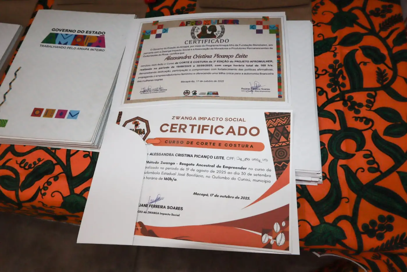 Governo do Amapá Certifica 120 Mulheres Negras para 3ª Edição do Projeto AfroMulher