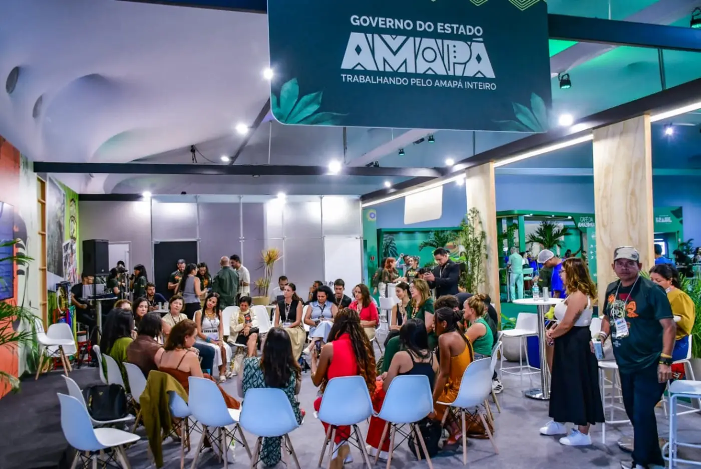 Amapá na COP30 - Roda de Conversa Mulheres Pelas Florestas e Pelo Clima Discussão Pública sobre Gênero com Líderes da Força-Tarefa GCF