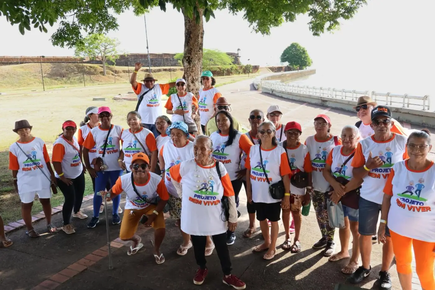 Governo do Amapá Promove Manhã de Lazer na Fortaleza de São José para Idosos do Macapaba