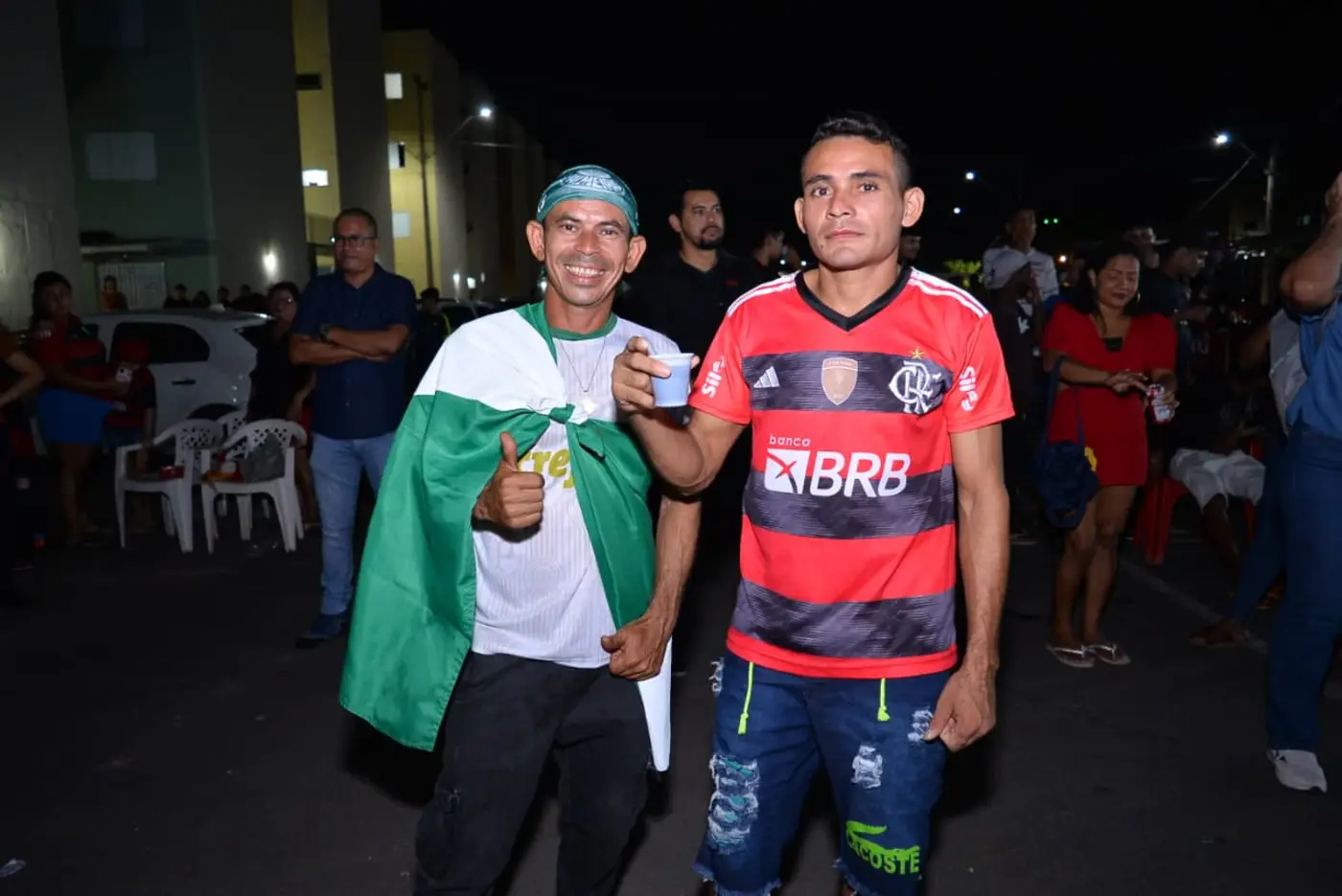Habitacional Miracema - Telão jogo do Flamengo x Palmeiras