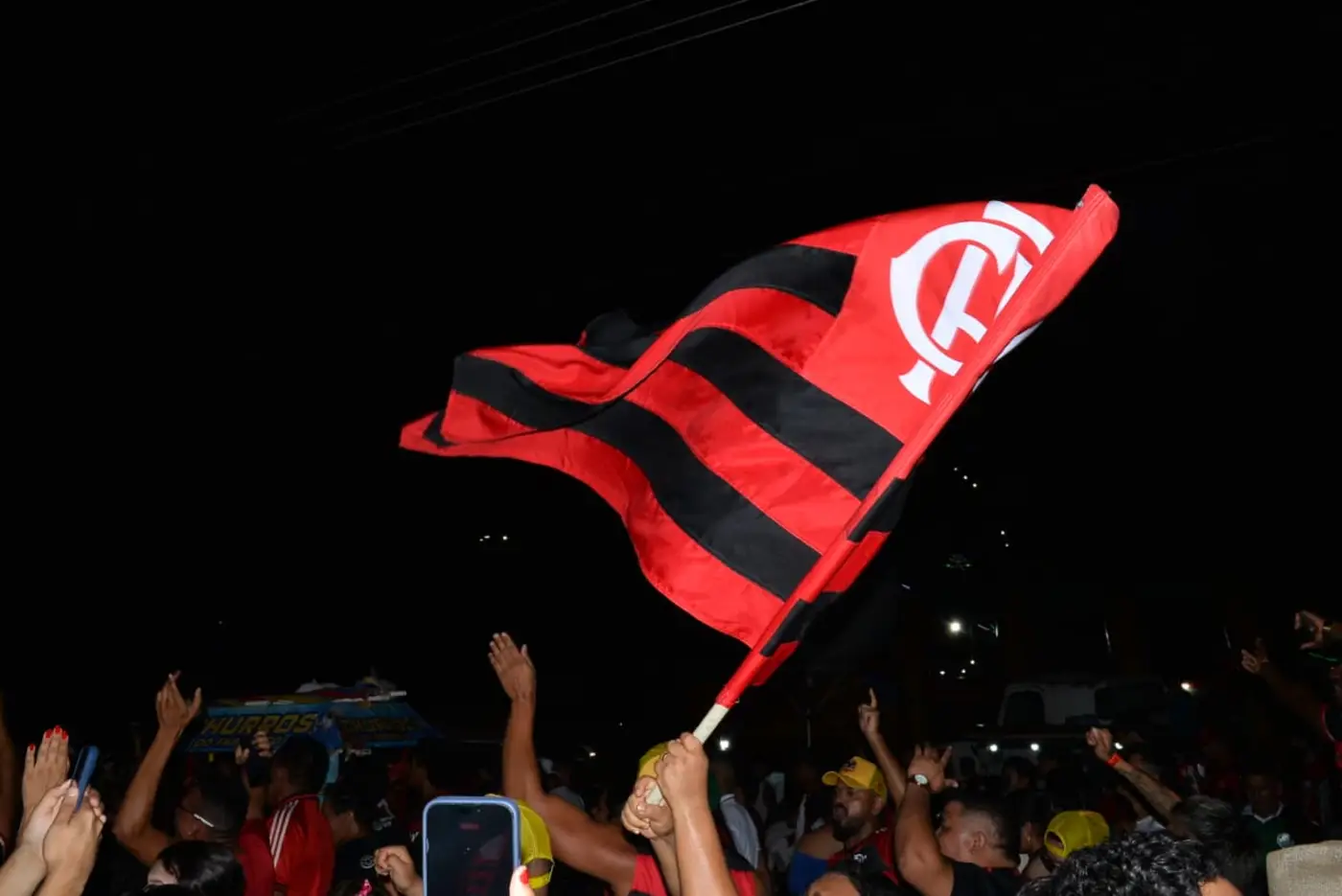 Jogo do Flamengo e Palmeiras - Santana
