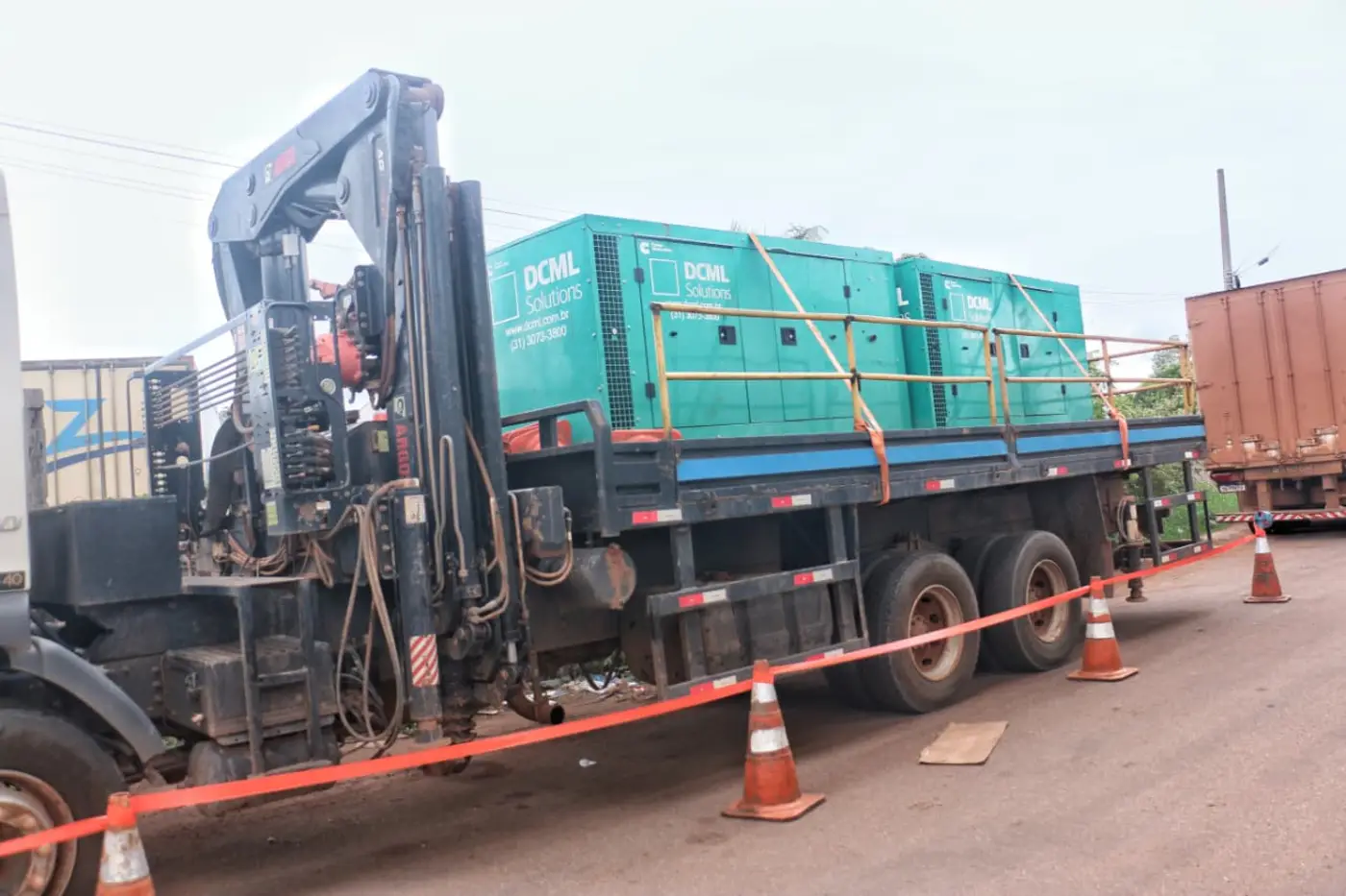 Envio de 04 (quatro) geradores para o Arquipélago do Bailique