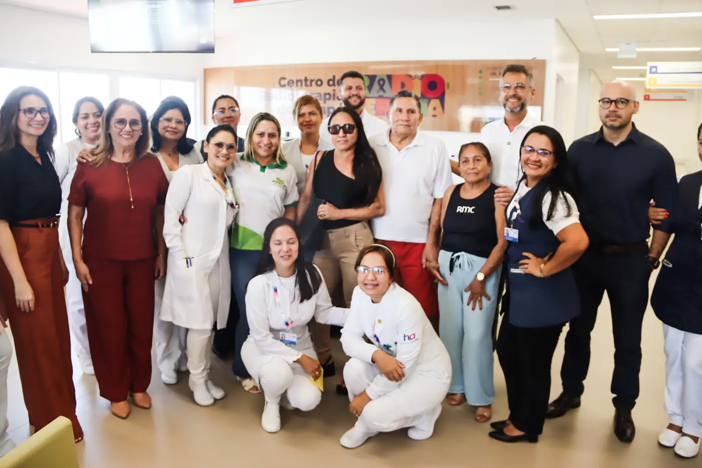 Primeira Alta do Centro de Radioterapia