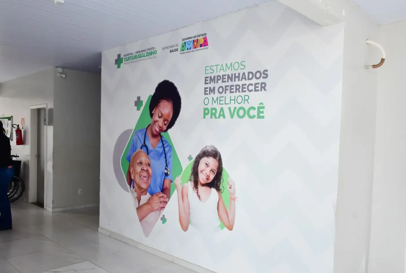 Maratonando Municípios - Visita ao Hospital Estadual de Tartarugalzinho