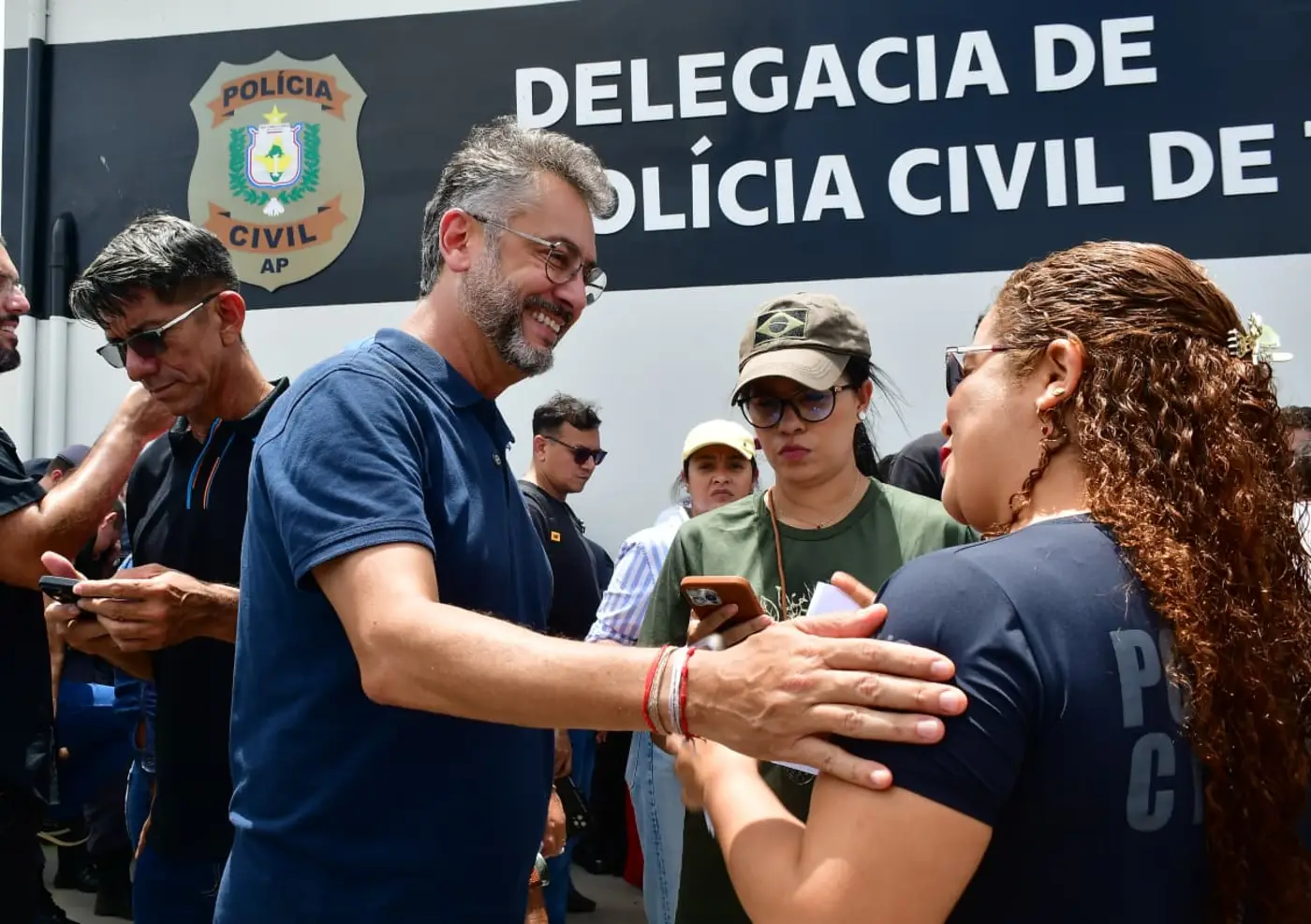 Maratonando Municípios - Visita a Delegacia de Policia