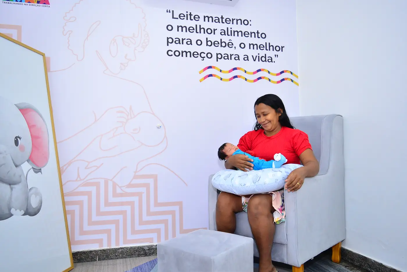 Sala de Amamentação e Fraldário - Superfácil Centro