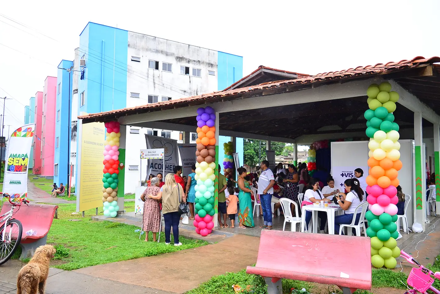 Governo do Amapá Celebra 1º Ano do Residencial Nelson dos Anjos com Ação de Cidadania e Saúde