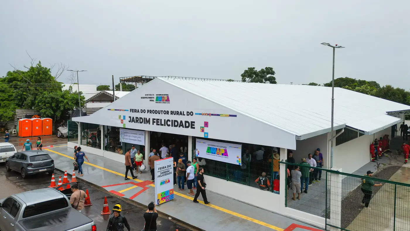 Entrega da Feira do Jardim Felicidade