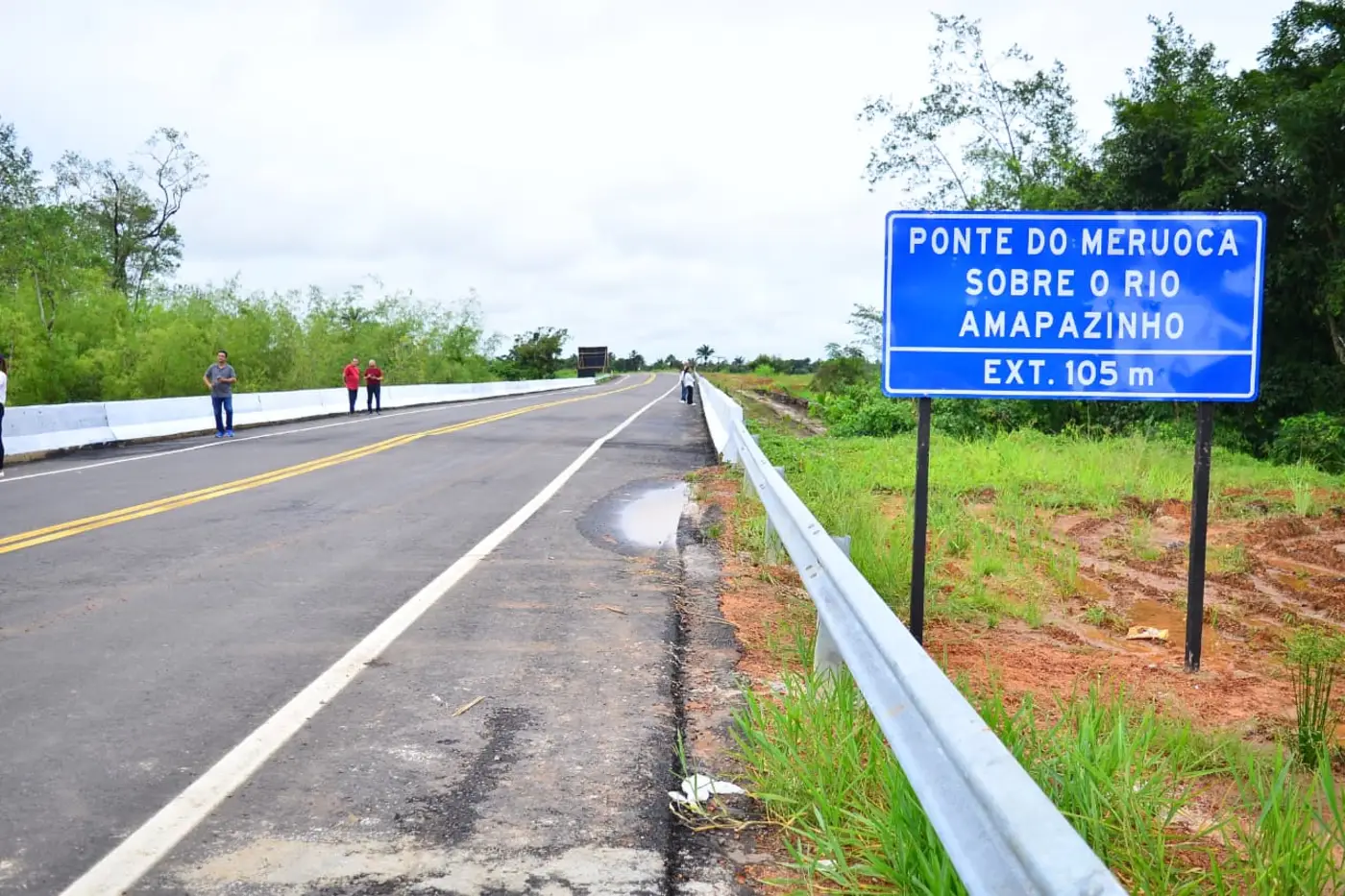 Entrega da Ponte do Meruoca - Maratonando Amapá