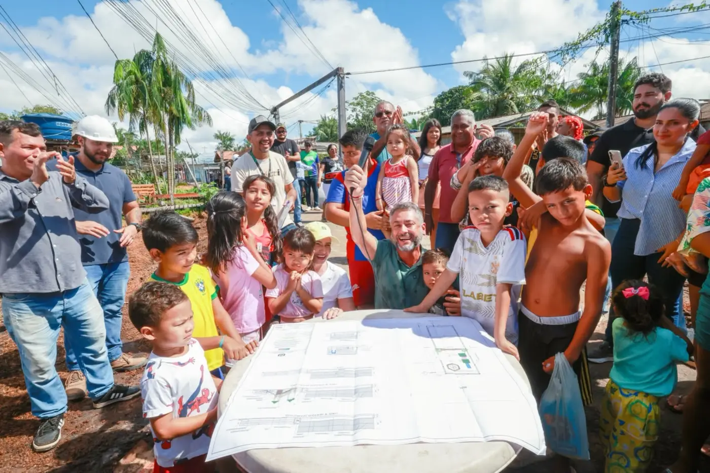 Governador Clécio Assina Ordem de Serviço para Construção do Parque Firme na Ponte do Apertadinho