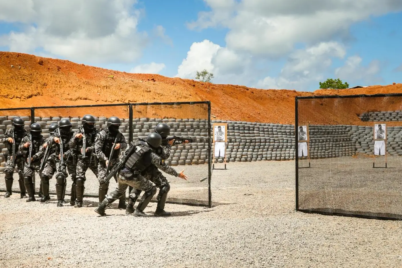 Entrega da Ampliação da IESP com Novo Estande de Tiro