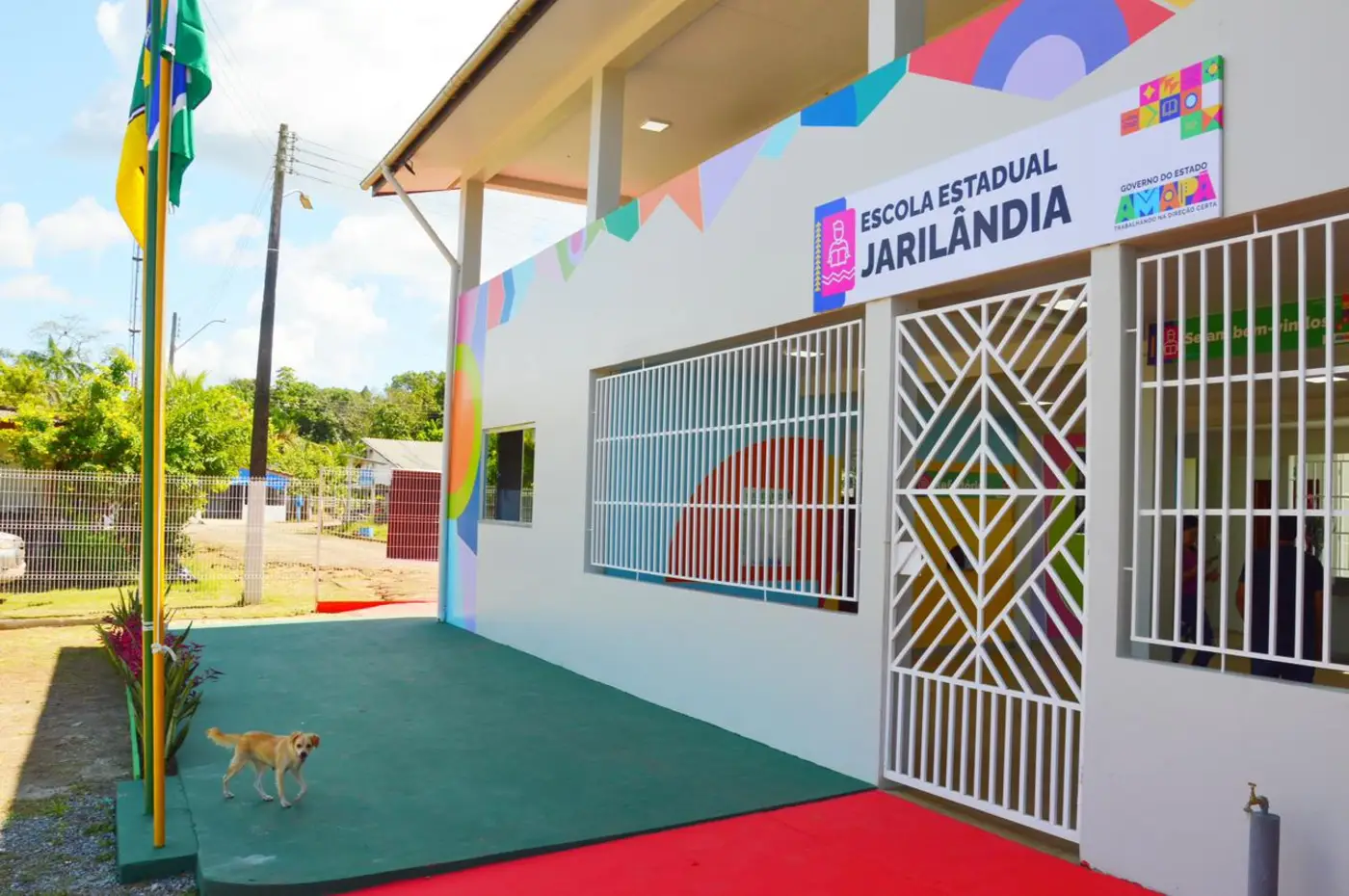 Entrega da Escola Estadual Jarilândia
