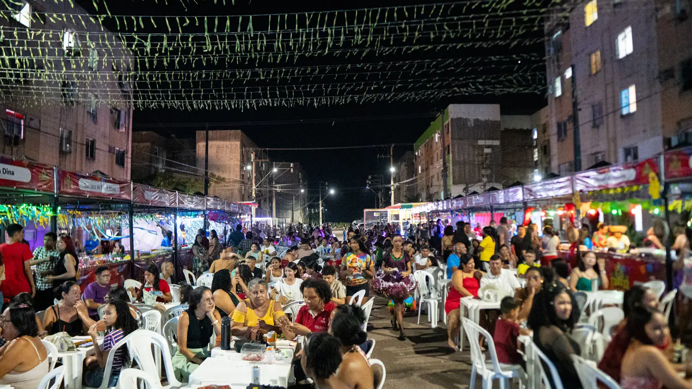Arraiá no Residencial Açucena