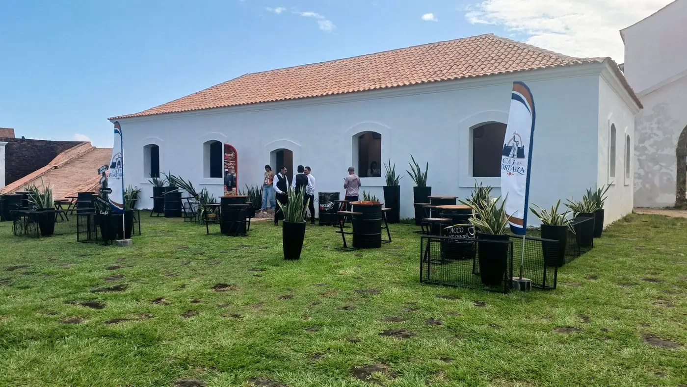 Inauguração do Café da Fortaleza de São José