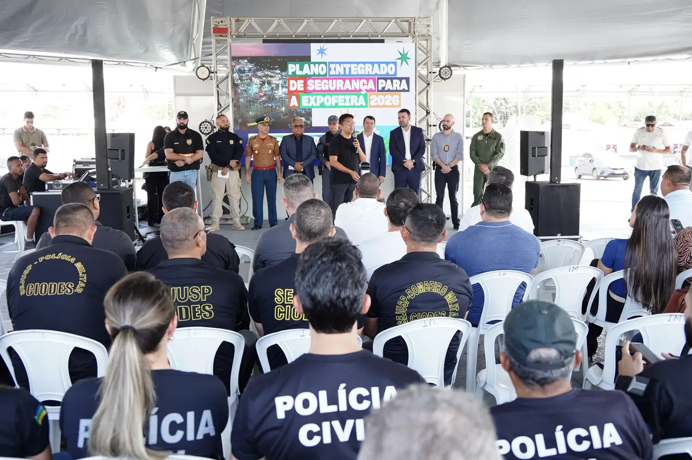 Apresentação do Plano de Segurança para a Expofeira