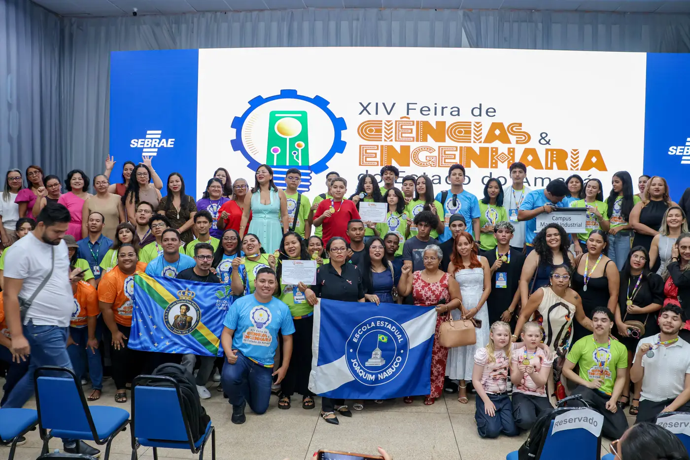 XIV Feira de Ciências e Engenharia Feceap - Premiação