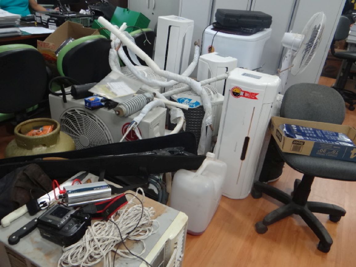 Invasões dos bandidos acontecem, geralmente, durante a semana, na ausência dos proprietários