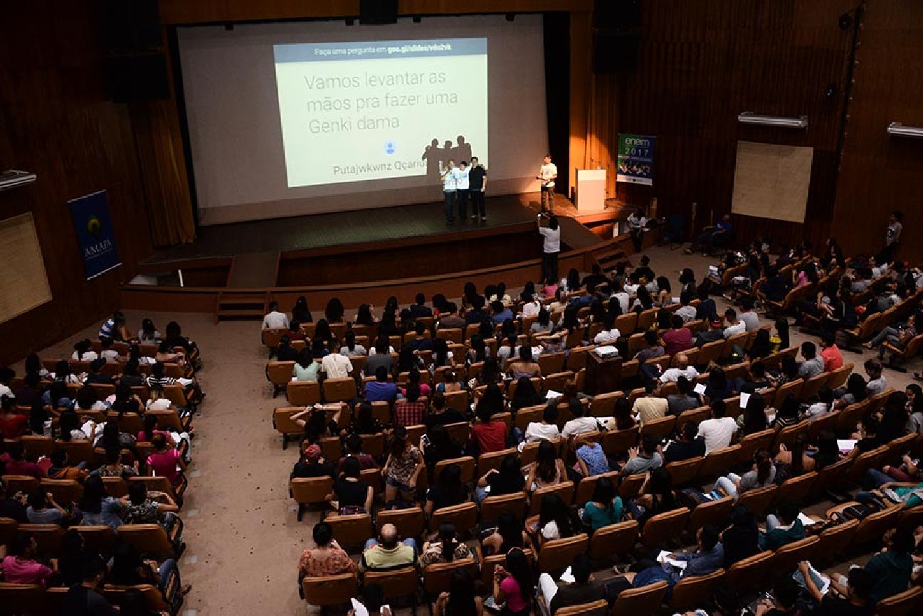 Professores incentivaram alunos e motivaram a reforçar estudos para fazer uma boa prova