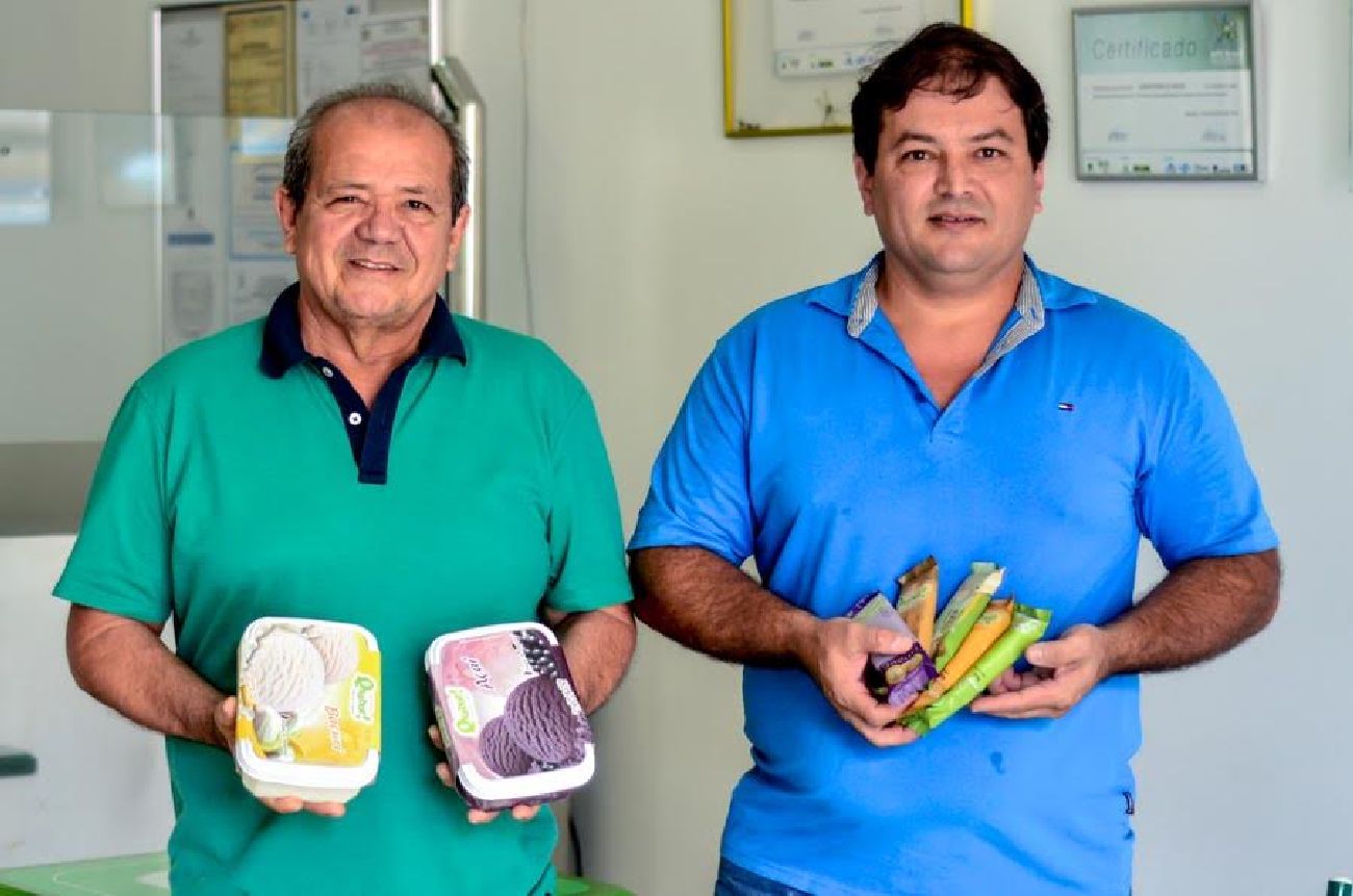 Os sorvetes produzidos no Amapá, através de incentivos da Zona Franca Verde, recebem o Selo Amapá