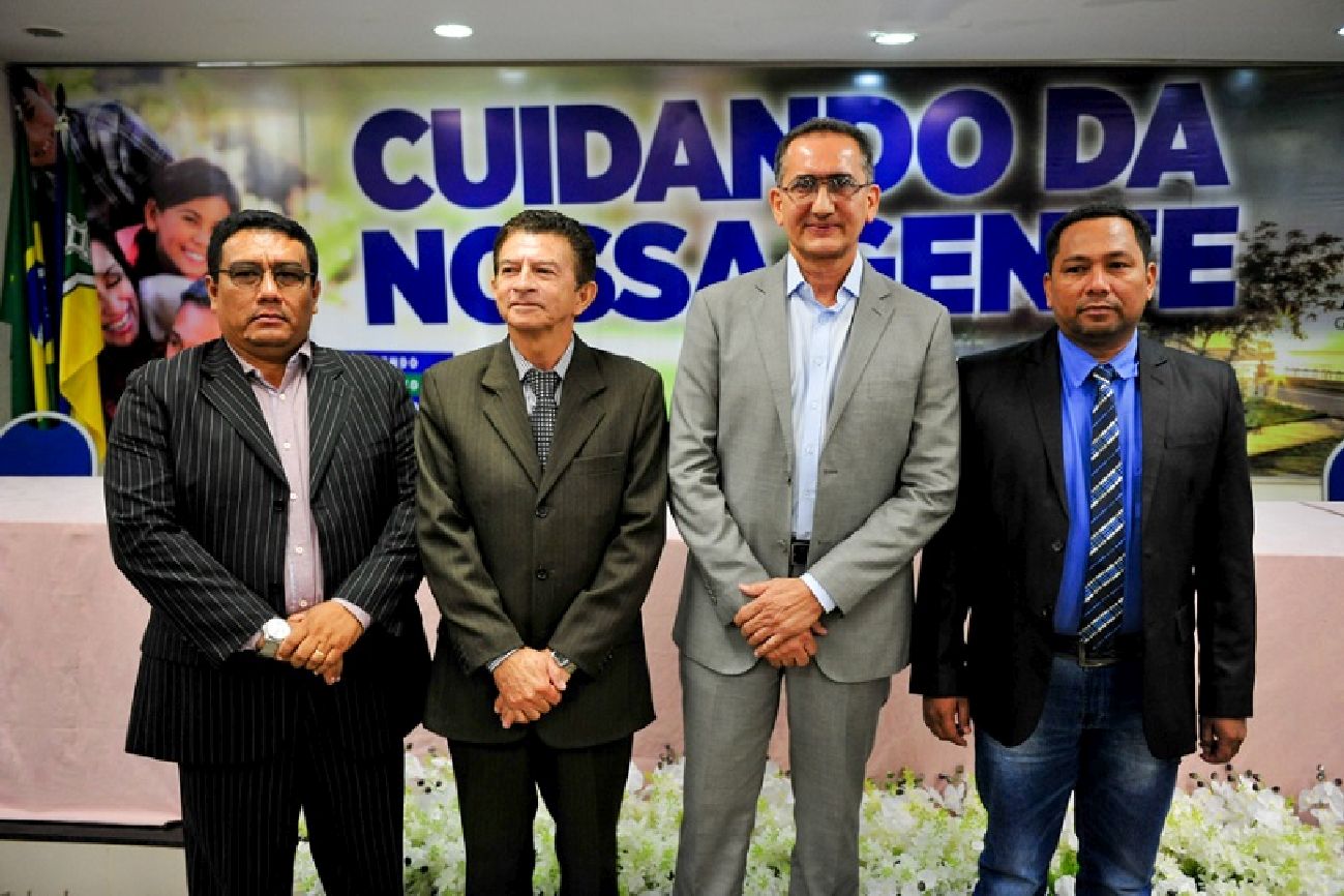 Bernardino Nogueira dos Santos, Jorge Souza e Edson Franças dos Santos assumem as pastas da Sema, Iepa e Pescap, respectivamente.