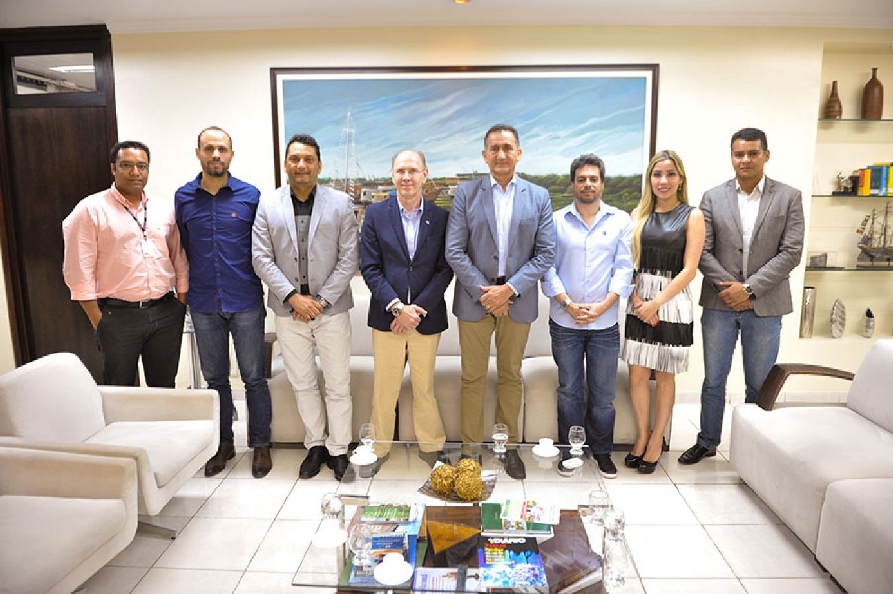 Waldez Góes recebeu o diretor-presidente da Antaq, Adalberto Tokarski, para consolidar as tratativas da parceria