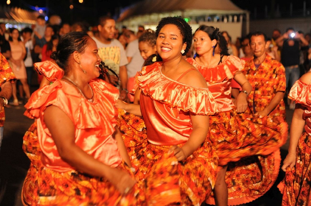 A diversidade da cultura afro foi evidenciada pelas pessoas que participaram do evento