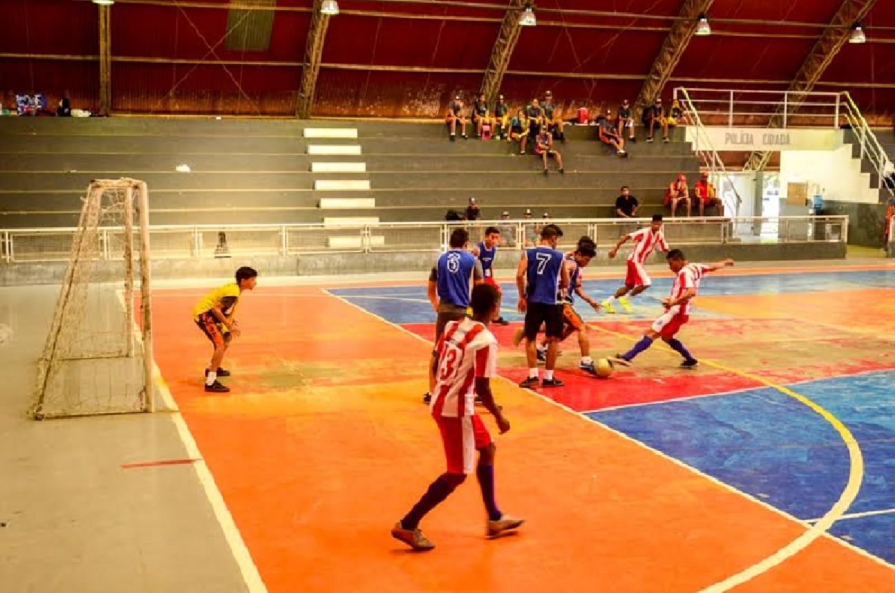 Várias atividades esportivas fizeram parte do encerramento do semestre