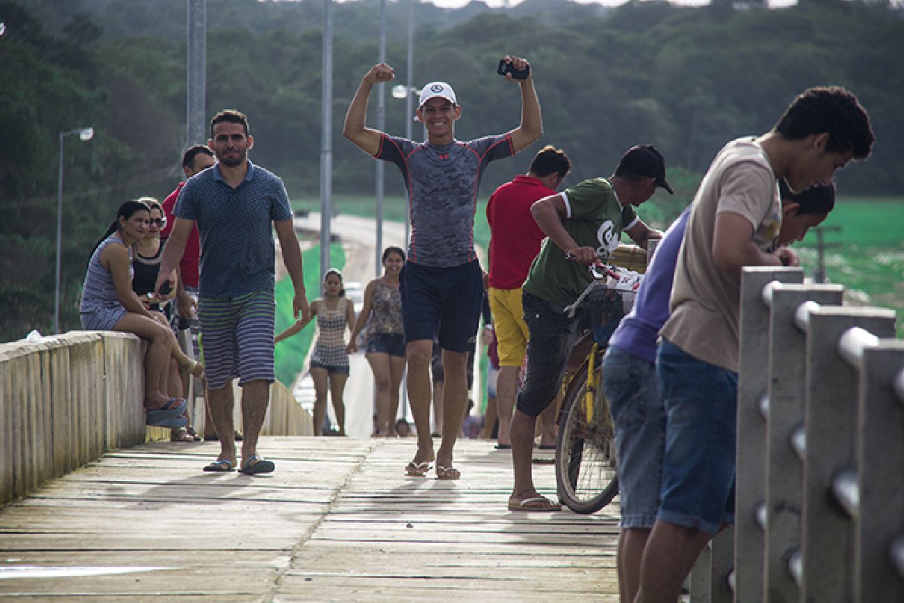 Ponte da Integração colocou fim em 50 anos de travessia por balsas, no Rio Matapi
