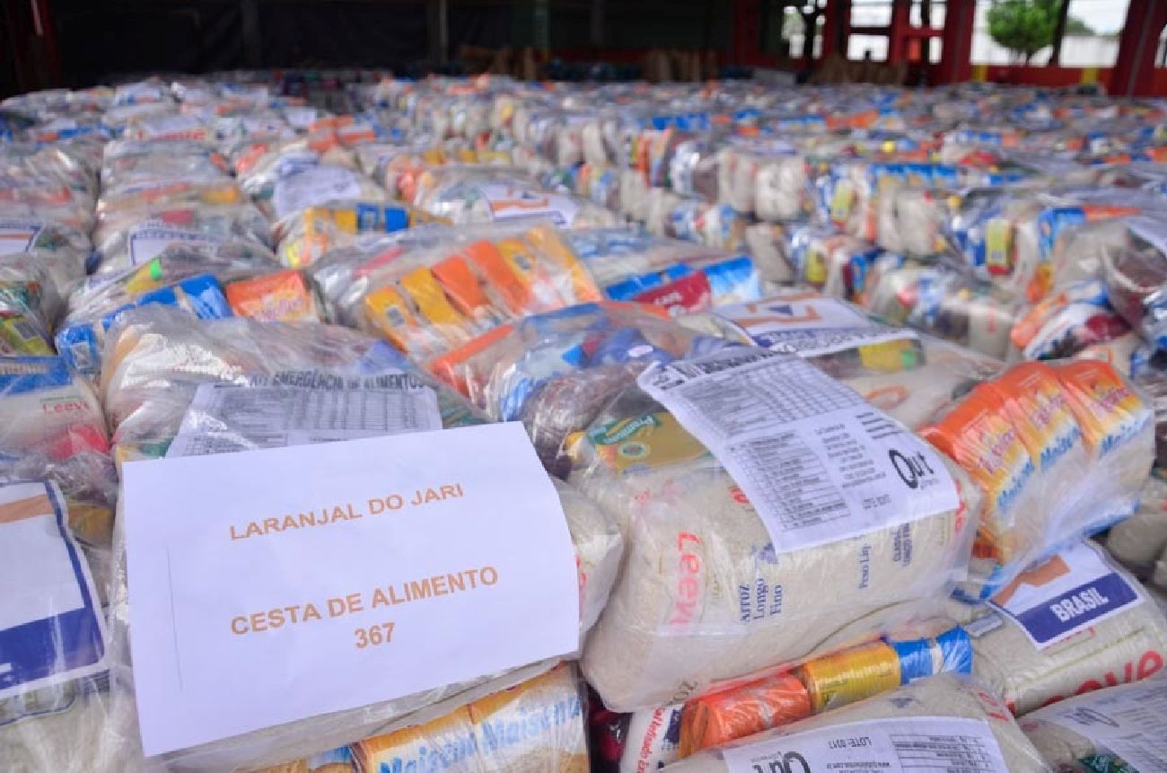 Donativos serão distribuídos nos municípios na próxima semana, com apoio de órgãos estaduais e municipais