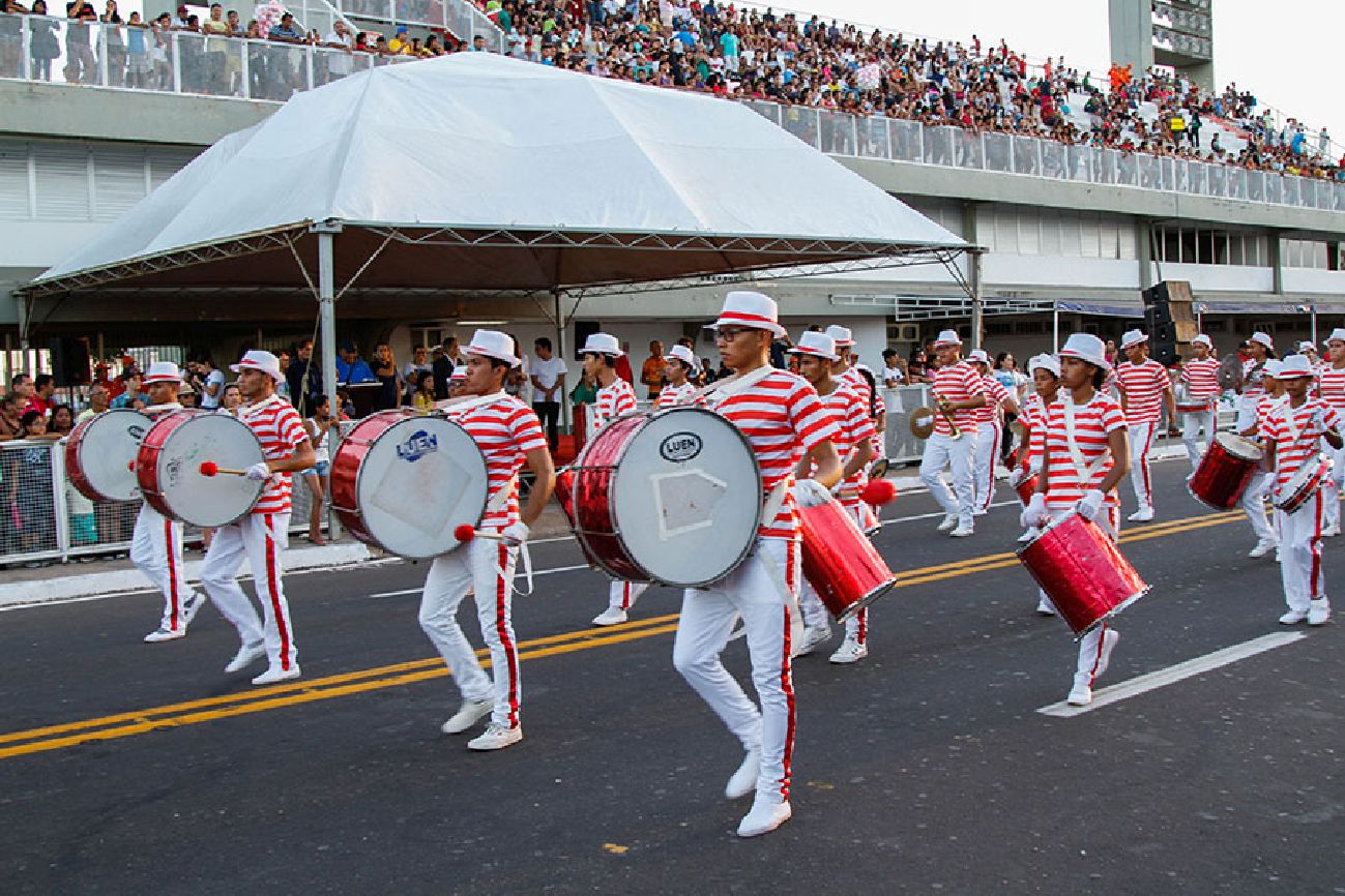 Além da Banda da Polícia Militar do Amapá, Corpo de Bombeiros e Assembleia de Deus A Pioneira, outras 11 Bandas Marciais desfilarão