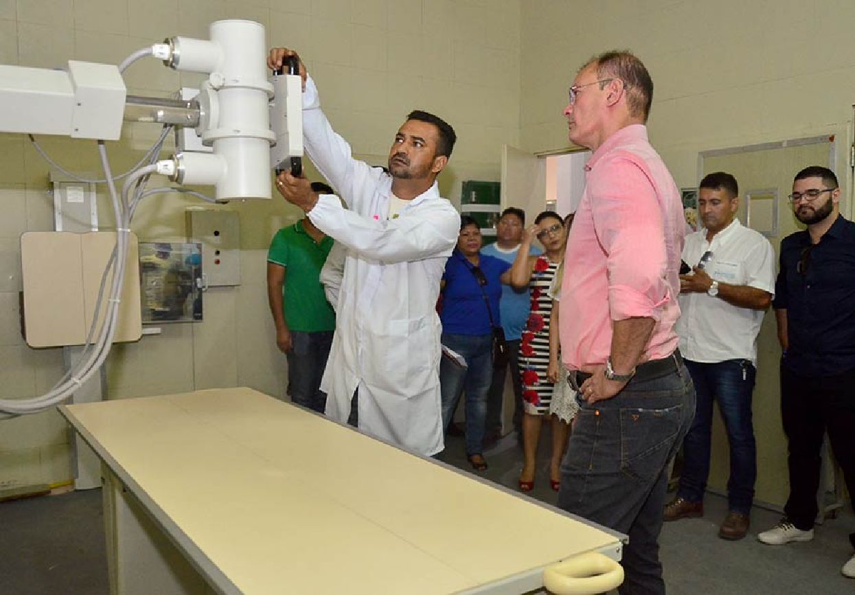 Novo aparelho de raio-x instalado no Hospital de Santana é mais moderno e permite um diagnóstico mais detalhado