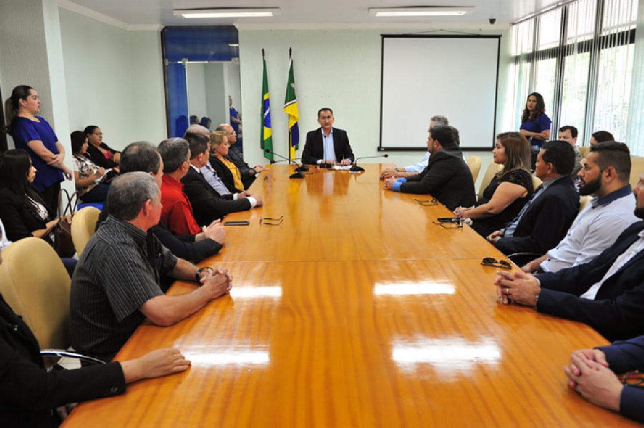 Posse dos membros do Colegiado de Vogais ocorreu no Palácio do Setentrião, na tarde desta sexta-feira
