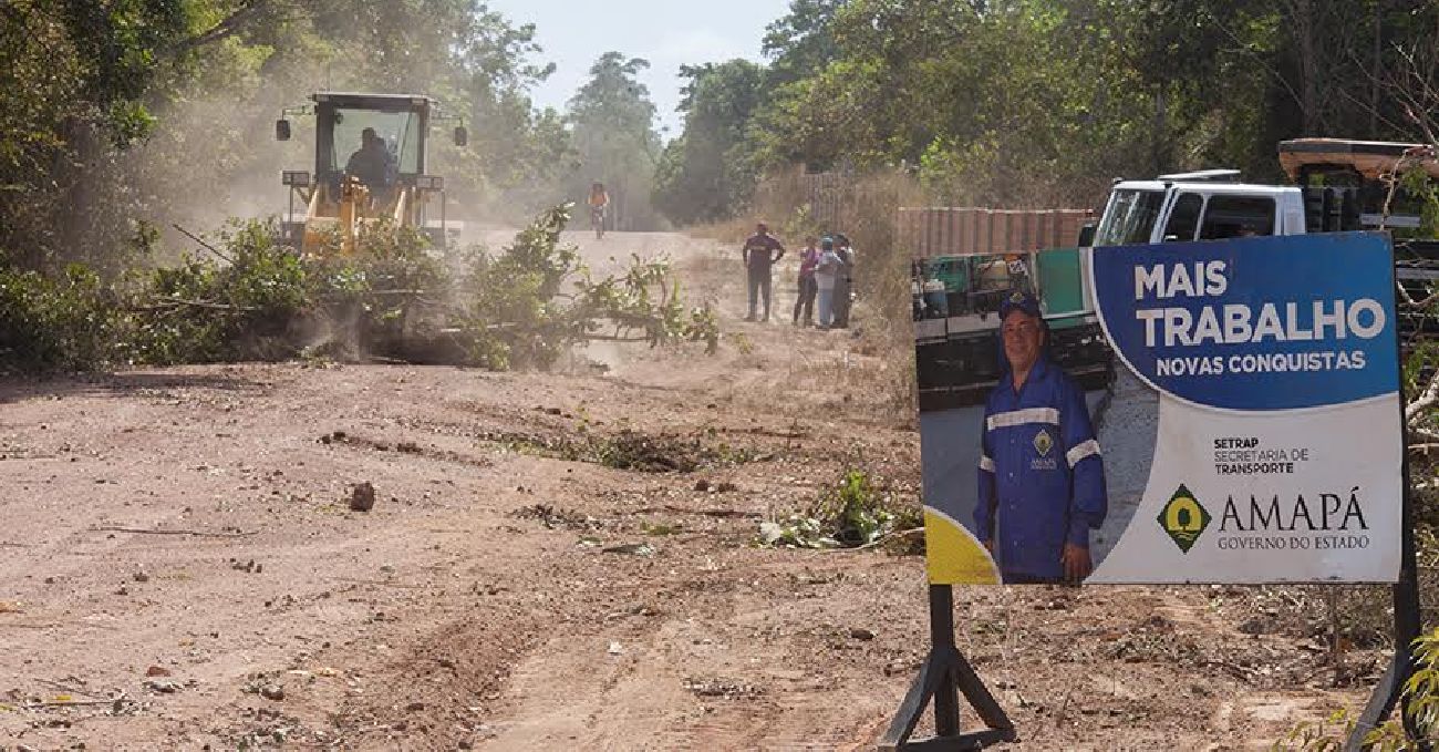 Manutenção de ramais das comunidades rurais do Amapá está sendo feita pela Setrap